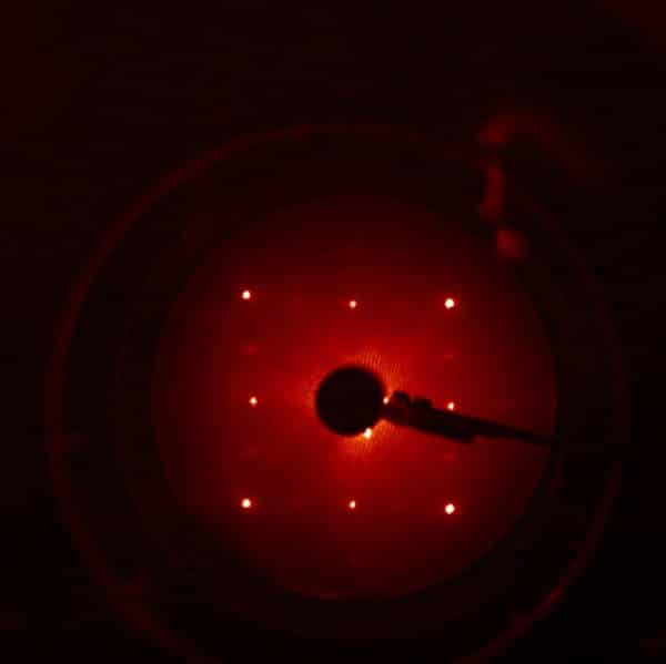 LEED imaging with CCD camera Greateyes