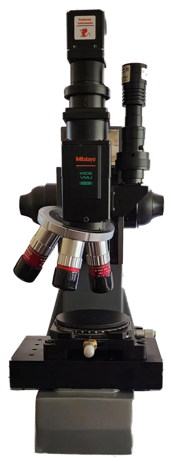 Pembroke Instruments SWIR microscope for semiconductor wafer inspection
