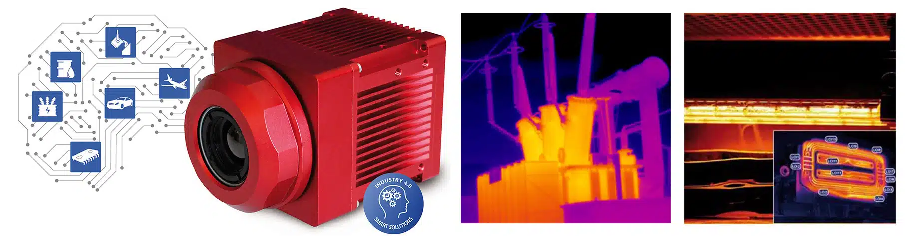 Thermal imaging for industrial preventive maintenance and equipment condition monitoring