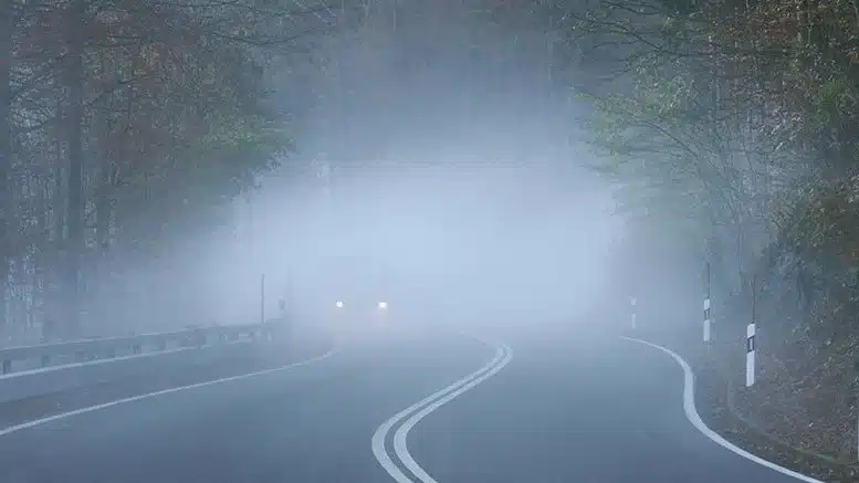 SWIR application image for imaging through haze, smoke, fog, and other obscurants